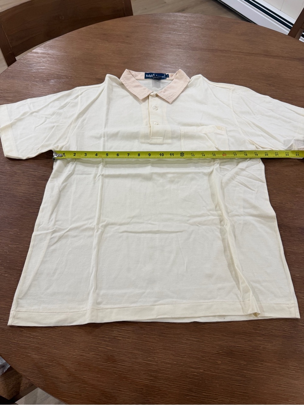 Ralph Lauren Men's Polo in Cream - Picture 5 of 6